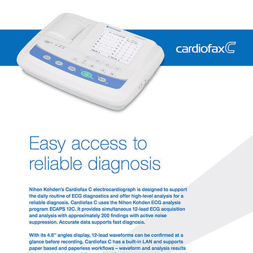 ECG CardioFax M ECG2350